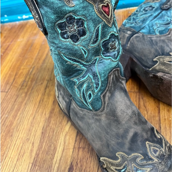 Dan post bluebird western boots size 9 gorgeous and great condition Yellowstone - Picture 8 of 14
